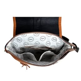 Tucker Ridge Hair-On Leather Shoulder / Crossbody Bag - Handmade