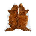 Brindle with White Backbone Cowhide