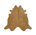 Solid Strawberry-Red Palomino Cowhide