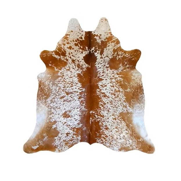 Salt and Pepper, Brown and White Hairon Cowhide